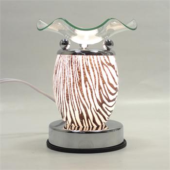 Crackle Glass Oil Warmer